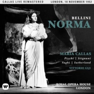 Maria Callas - Bellini: Norma (1952 - London) in the group CD / Klassiskt at Bengans Skivbutik AB (2547227)