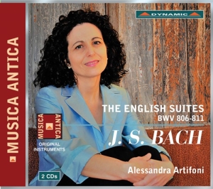 Bach J S - The English Suites in the group Externt_Lager /  at Bengans Skivbutik AB (2547839)