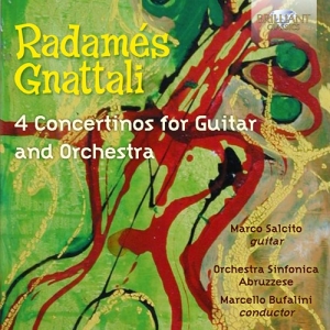 Gnattali Radames - 4 Concertinos For Guitar And Orches in the group Externt_Lager /  at Bengans Skivbutik AB (2547868)