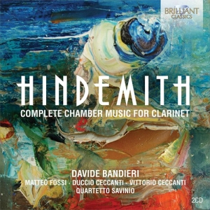 Hindemith Paul - Complete Chamber Music For Clarinet in the group Externt_Lager /  at Bengans Skivbutik AB (2547870)