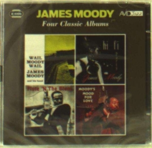 Moody James - Four Classic Albums in the group CD / Jazz at Bengans Skivbutik AB (2549281)