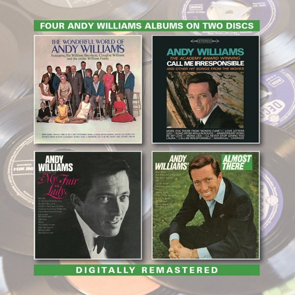 Andy Williams - Wonderful../Call Me../Great Songs.. in the group CD / Pop at Bengans Skivbutik AB (2551427)