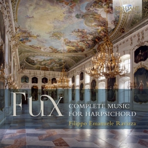 Fux J J - Complete Music For Harpsichord in the group Externt_Lager /  at Bengans Skivbutik AB (2556726)