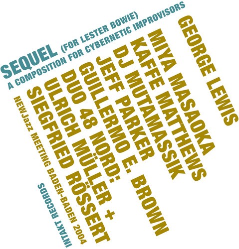 George Lewis - Sequel (For Lester Bowie) in the group CD / Jazz/Blues at Bengans Skivbutik AB (2557371)