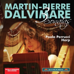 Dalvimare Martin-Pierre - Three Sonatas in the group Externt_Lager /  at Bengans Skivbutik AB (2607695)