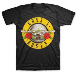 Guns N Roses - Guns N Roses Classic Logo Black T Shirt in the group CDON - Exporterade Artiklar_Manuellt / T-shirts_CDON_Exporterade at Bengans Skivbutik AB (2626280)