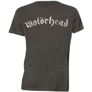 Motorhead - Distress Logo Uni Char    in the group MERCHANDISE / T-shirt / Heavy Metal at Bengans Skivbutik AB (2628238r)