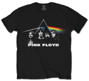 Pink Floyd DSOTM Band & Prism Black Mens T Shirt L - T-shirt L in the group CDON - Exporterade Artiklar_Manuellt / T-shirts_CDON_Exporterade at Bengans Skivbutik AB (2628292)
