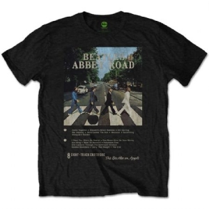 The Beatles - Abbey Road 8 Track Uni Bl  1 in the group MERCH / T-Shirt /  at Bengans Skivbutik AB (2629752r)
