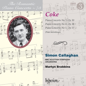 Coke Roger Sacheverell - Romantic Piano Concerto, Vol. 73 in the group Externt_Lager /  at Bengans Skivbutik AB (2714738)