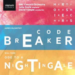 Mccarthy James Todd Will - Codebreaker & Ode To A Nightingale in the group Externt_Lager /  at Bengans Skivbutik AB (2721338)