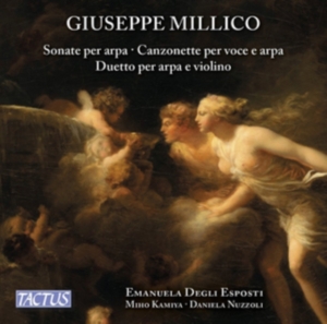 Millico Giuseppe - Harp Sonatas in the group Externt_Lager /  at Bengans Skivbutik AB (2721344)