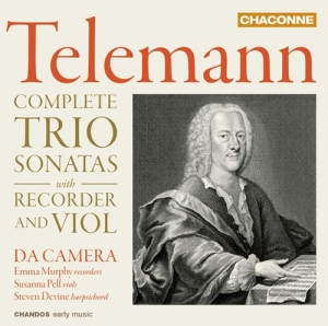 Telemann G P - Complete Trio Sonatas in the group Externt_Lager /  at Bengans Skivbutik AB (2728267)