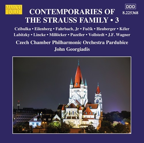Various - Contemporaries Of The Strauss Famil in the group CD / Bestsellers at Bengans Skivbutik AB (2728292)