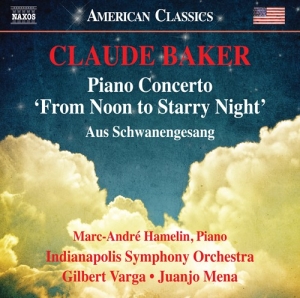 Baker Claude - Piano Concerto (From Noon To Starry in the group Externt_Lager /  at Bengans Skivbutik AB (2728710)