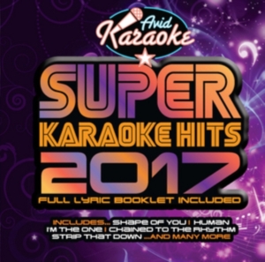 Blandade Artister - Super Karaoke Hits 2017 in the group CD / Pop-Rock at Bengans Skivbutik AB (2819560)