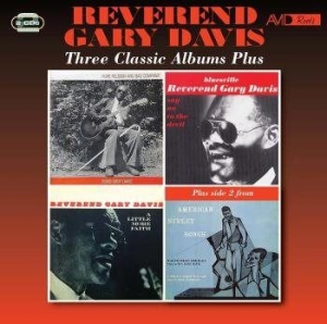 Davis Reverend Gary - Three Classic Albums Plus in the group OTHER / Kampanj 6CD 500 at Bengans Skivbutik AB (2819564)