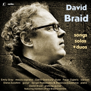 Braid David - Songs, Solos + Duos in the group Externt_Lager /  at Bengans Skivbutik AB (2822287)