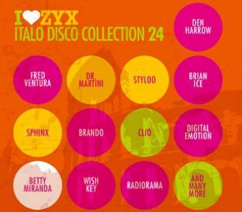 Various Artists - Zyx Italo Disco Collection 24 in the group CD / Bestsellers at Bengans Skivbutik AB (2851453)
