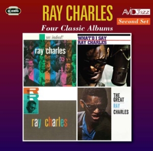 Charles Ray - Four Classic Albums in the group CD / RNB, Disco & Soul at Bengans Skivbutik AB (2851530)