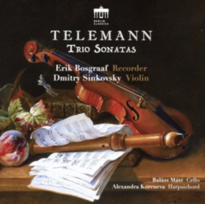 Telemann G P - Trio Sonatas in the group Externt_Lager /  at Bengans Skivbutik AB (2865269)