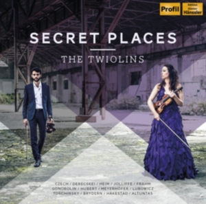 The Twiolins - Secret Places in the group CD / Klassiskt at Bengans Skivbutik AB (2865286)