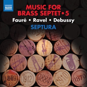 Fauré Gabriel Ravel Maurice Deb - Music For Brass Septet, Vol. 5 in the group Externt_Lager /  at Bengans Skivbutik AB (2870148)