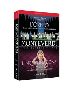 Monteverdi Claudio - L'orfeo & L'incoronazione Di Poppea in the group Externt_Lager /  at Bengans Skivbutik AB (2873669)