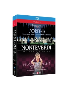 Monteverdi Claudio - L'orfeo & L'incoronazione Di Poppea in the group MUSIK / Musik Blu-Ray / Klassiskt at Bengans Skivbutik AB (2873672)