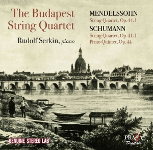 Budapest String Quartet - Plays Mendelssohn/Schumann in the group CD / Klassiskt,Övrigt at Bengans Skivbutik AB (2890144)