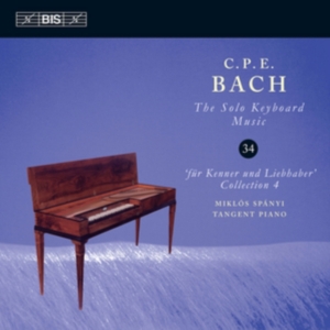 Bach C P E - Solo Keyboard Music, Vol. 34 in the group CD / Klassiskt at Bengans Skivbutik AB (2896228)