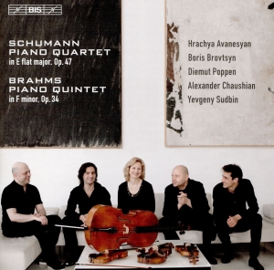 Schumann Robert Brahms Johannes - Piano Quartet Piano Quintet in the group OTHER at Bengans Skivbutik AB (2896229)
