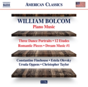 Bolcom William - Music For Solo Piano (3 Cd) in the group Externt_Lager / at Bengans Skivbutik AB (2925329)