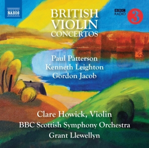 Patterson Paul Leighton Kenneth - British Violin Concertos in the group Externt_Lager /  at Bengans Skivbutik AB (2925334)