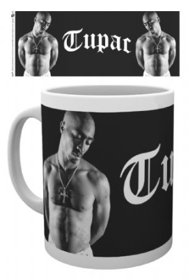 Tupac - Tupac Mug Cross in the group MERCHANDISE / Mug / Hip Hop-Rap at Bengans Skivbutik AB (2990574)
