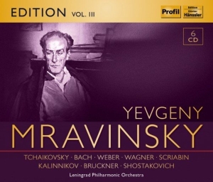 Various - Yevgeny Mravinsky Edition, Vol. 3 ( in the group Externt_Lager /  at Bengans Skivbutik AB (3023808)