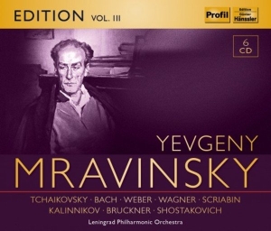 Various - Yevgeny Mravinsky Edition, Vol. 3 ( in the group Externt_Lager / at Bengans Skivbutik AB (3023808)