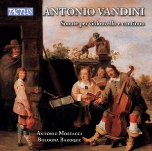 Vandini Antonio - Sonatas For Cello And Continuo in the group Externt_Lager /  at Bengans Skivbutik AB (3028599)