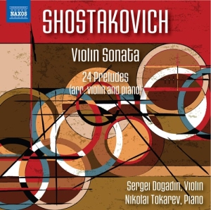 Shostakovich Dmitri - 24 Preludes, Op. 34 (Arr. For Violi in the group Externt_Lager /  at Bengans Skivbutik AB (3029876)