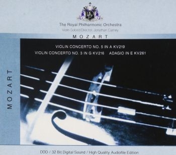 Royal Philharmonic Orchestra - Mozart: Violinkonzerte 5,3 in the group CD / Bestsellers at Bengans Skivbutik AB (3042115)