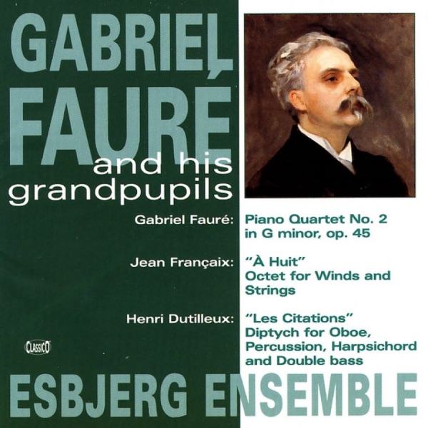 Esbjerg Ensemble - Piano Quartet No.2-A Huit in the group CD / Bestsellers at Bengans Skivbutik AB (3042244)