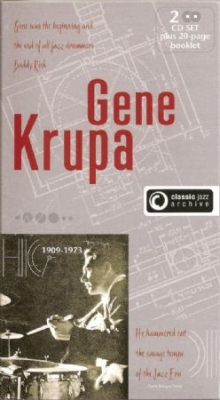 Krupa Gene - Drummin Man - Full Dress Hop in the group CD / Jazz/Blues at Bengans Skivbutik AB (3042355)
