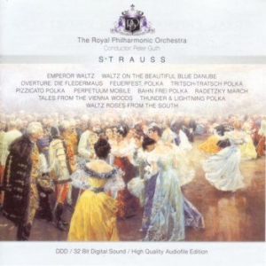 Royal Philharmonic Orchestra/Guthpe - Strauss Family in the group MUSIK / SACD / Pop-Rock at Bengans Skivbutik AB (3042552)