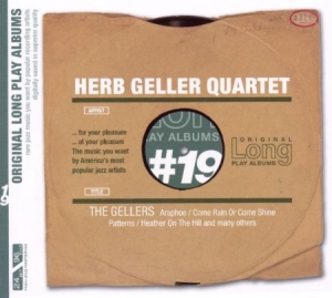 Herb Geller Quartet - Gellers in the group CD / Jazz/Blues at Bengans Skivbutik AB (3042605)
