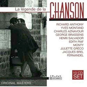 Blandade Artister - La Legende De La Chanson in the group CD / Pop-Rock at Bengans Skivbutik AB (3042611)