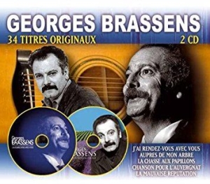 Brassens Georges - 34 Titres Originaux in the group CD / Jazz/Blues at Bengans Skivbutik AB (3042738)