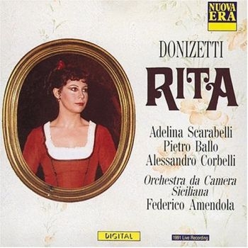 Scarabelli/Ballo/Orchestra Da Camer - Donizetti: Rita in the group CD / Bestsellers at Bengans Skivbutik AB (3042748)