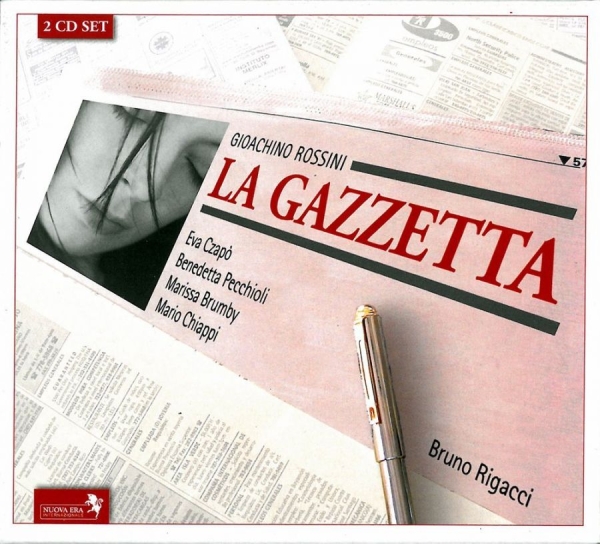 Czapo/Peccioli/Rigacci - Rossini: La Gazzetta in the group CD / Bestsellers at Bengans Skivbutik AB (3043195)
