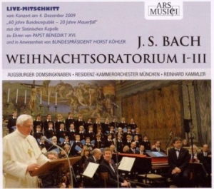 Augsburger Domsingknaben/Kammler - Bach:Weihnachtsoratorium I-Iii in the group OTHER / Music-DVD & Bluray at Bengans Skivbutik AB (3043251)