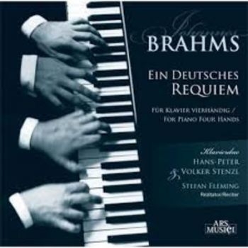 Klavierduo Stenzl - Brahms: Ein Deutsches Requiem in the group CD / Bestsellers at Bengans Skivbutik AB (3043319)